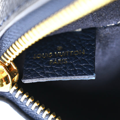 Louis Vuitton Empreinte Monogram Giant Neverfull MM Pochette Navy 6 of 6