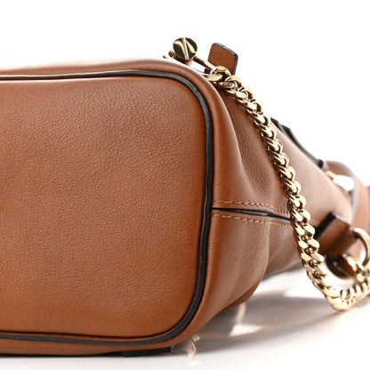 Chloe Suede Calfskin Mini Faye Backpack Tan 10 of 10
