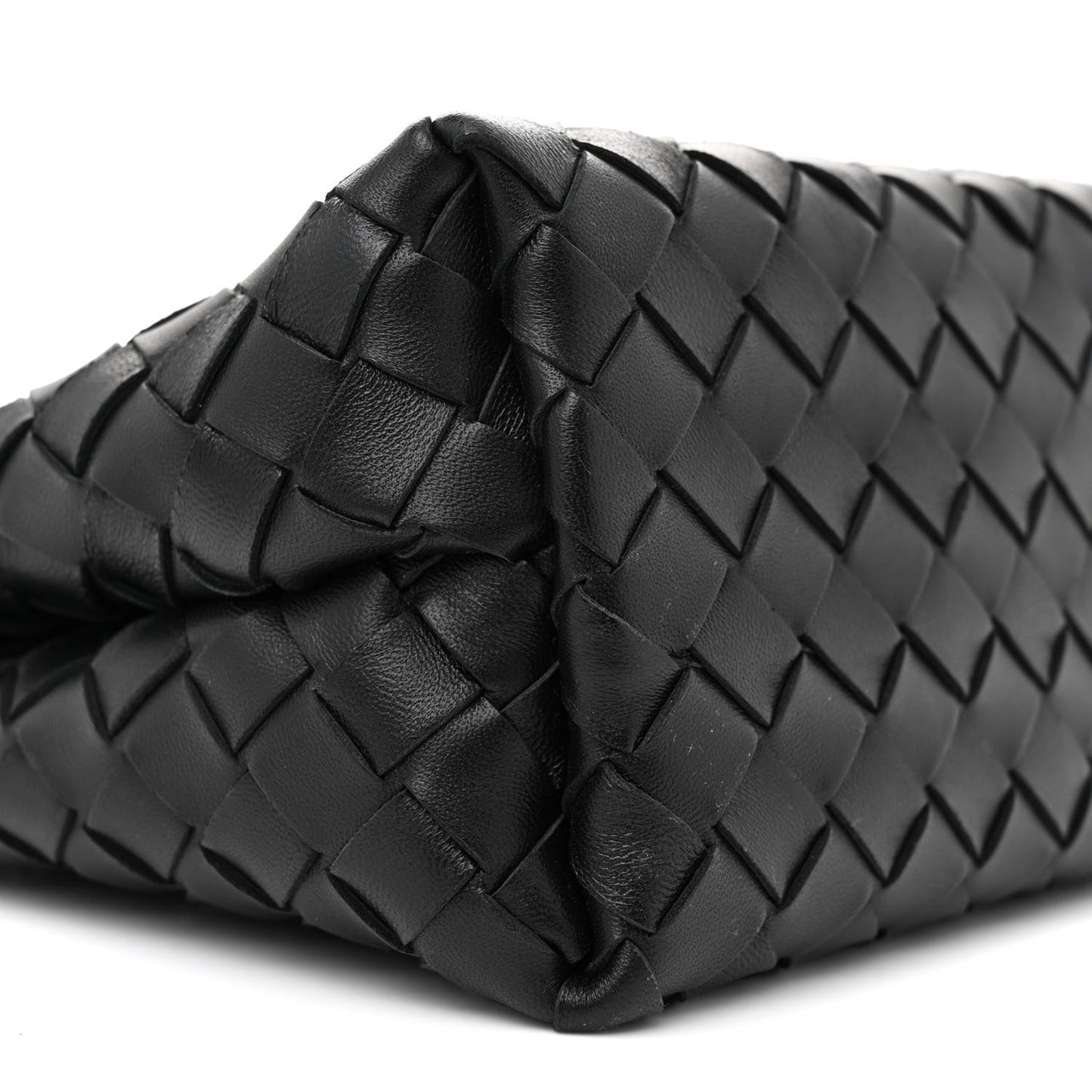 Nappa Intrecciato Small Andiamo Shoulder Bag Black