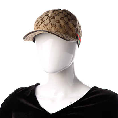 Gucci Monogram Web Baseball Hat M Beige Cocoa 2 of 6