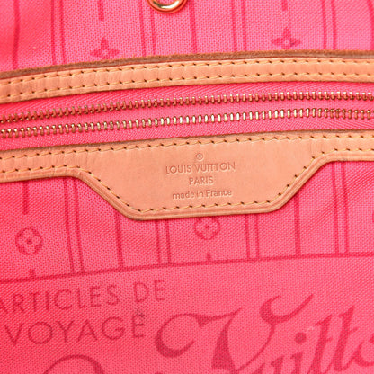 Louis Vuitton Monogram Roses Neverfull MM 6 of 14