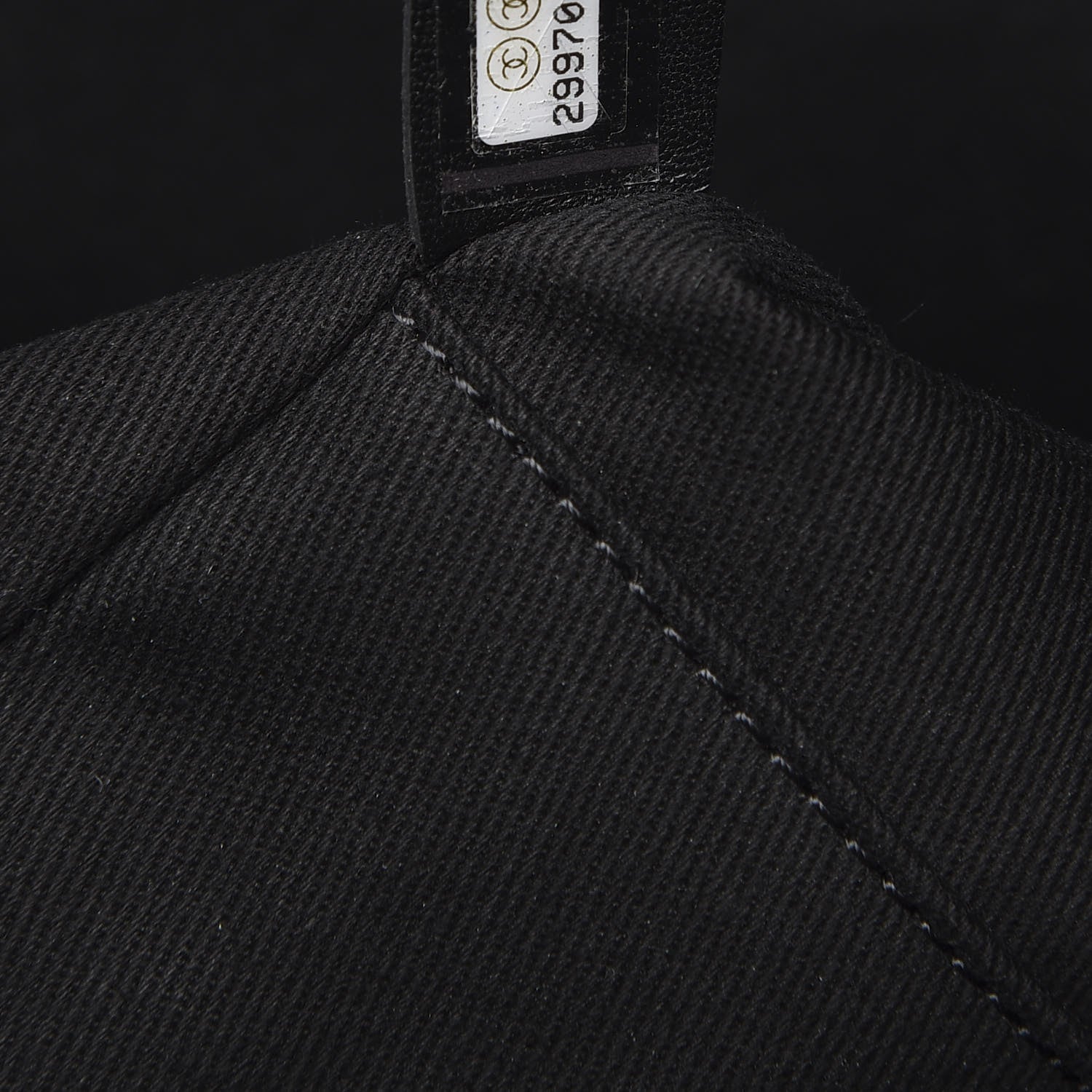 Chanel Canvas Pearl Medium Deauville Tote Black 7 of 11
