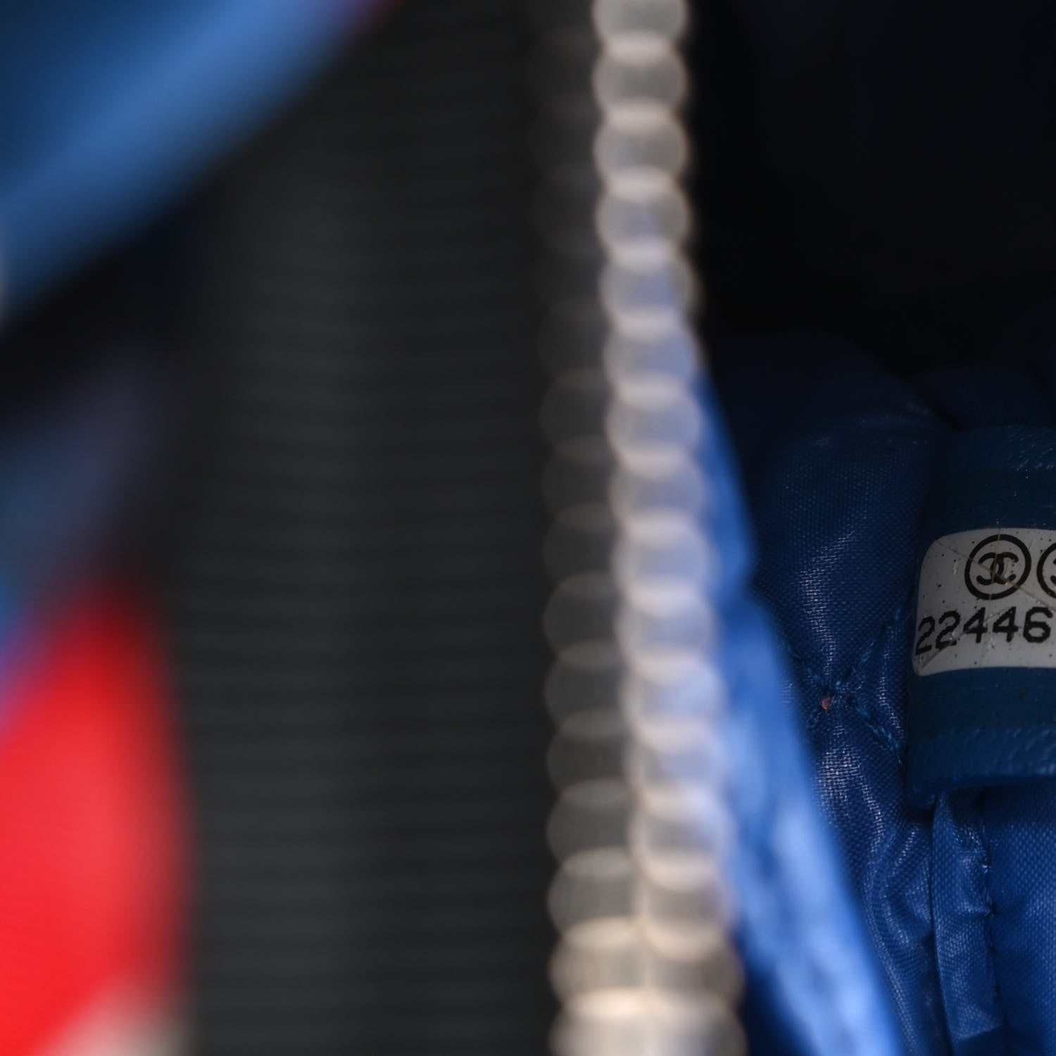 Chanel Canvas Airline Cosmetic Pouch Multicolor 10 of 11