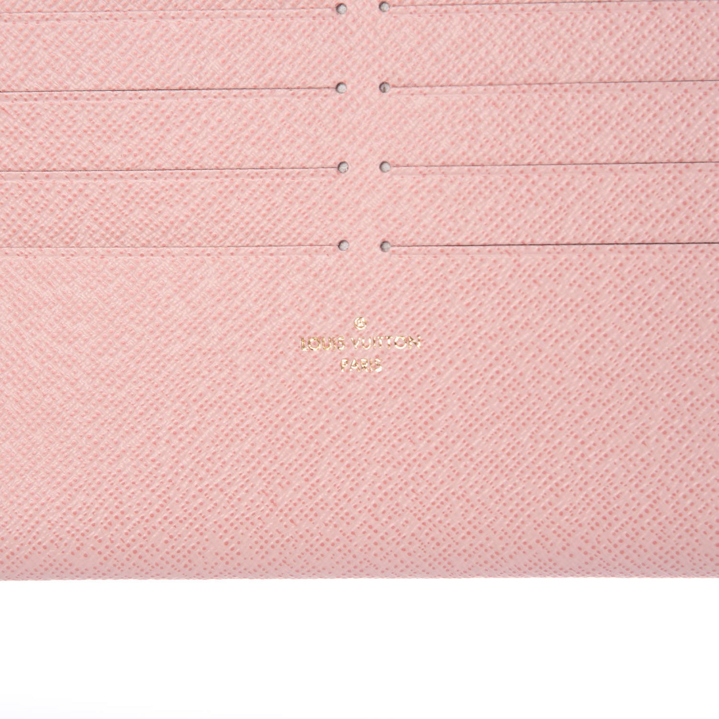 Calfskin Felicie Card Holder Insert Rose Ballerine