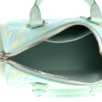 Louis Vuitton Empreinte Monogram Summer Stardust Speedy 20 Water Green 5 of 9