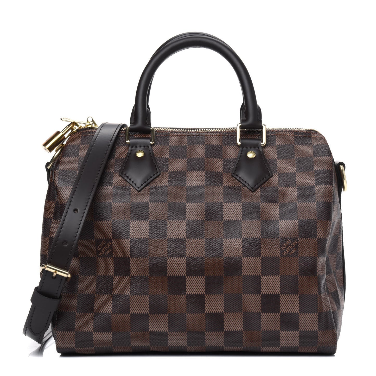 Damier Ebene Speedy Bandouliere 25