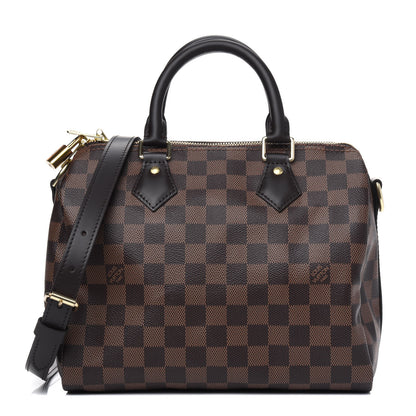 Louis Vuitton Damier Ebene Speedy Bandouliere 25 1 of 4