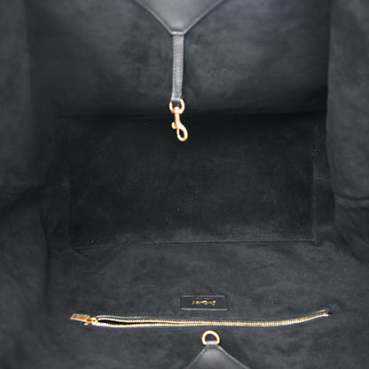 Saint Laurent Calfskin Y Tote Black 5 of 11