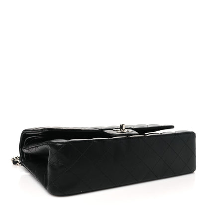 Chanel Lambskin Quilted Medium Double Flap Black 4 of 10