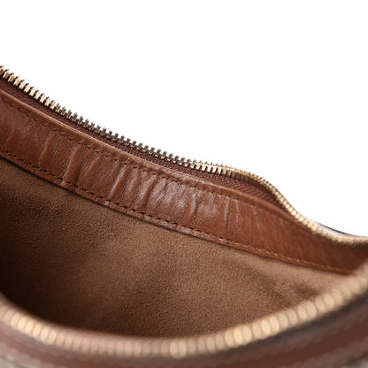 Gucci GG Supreme Monogram Linea A Hobo Brown 10 of 18