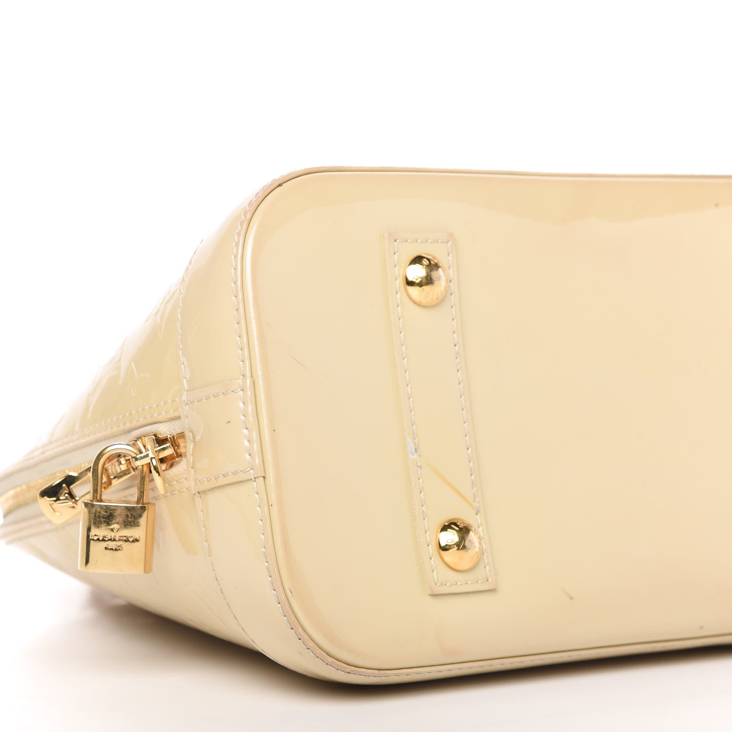 Louis Vuitton Vernis Alma PM Blanc Corail 6 of 12