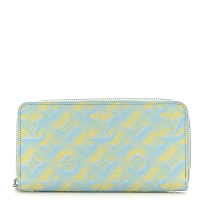Louis Vuitton Empreinte Monogram Summer Stardust Zippy Wallet Water Green 1 of 10