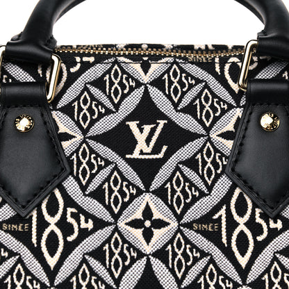 Louis Vuitton Jacquard Since 1854 Speedy Bandouliere 25 Grey 9 of 12