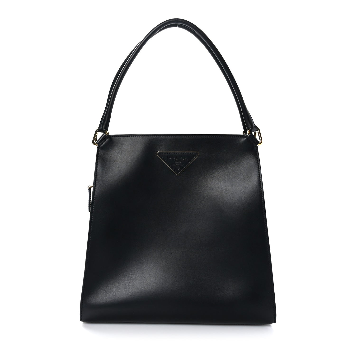 Smooth Calfskin Medium Louise Bag Black