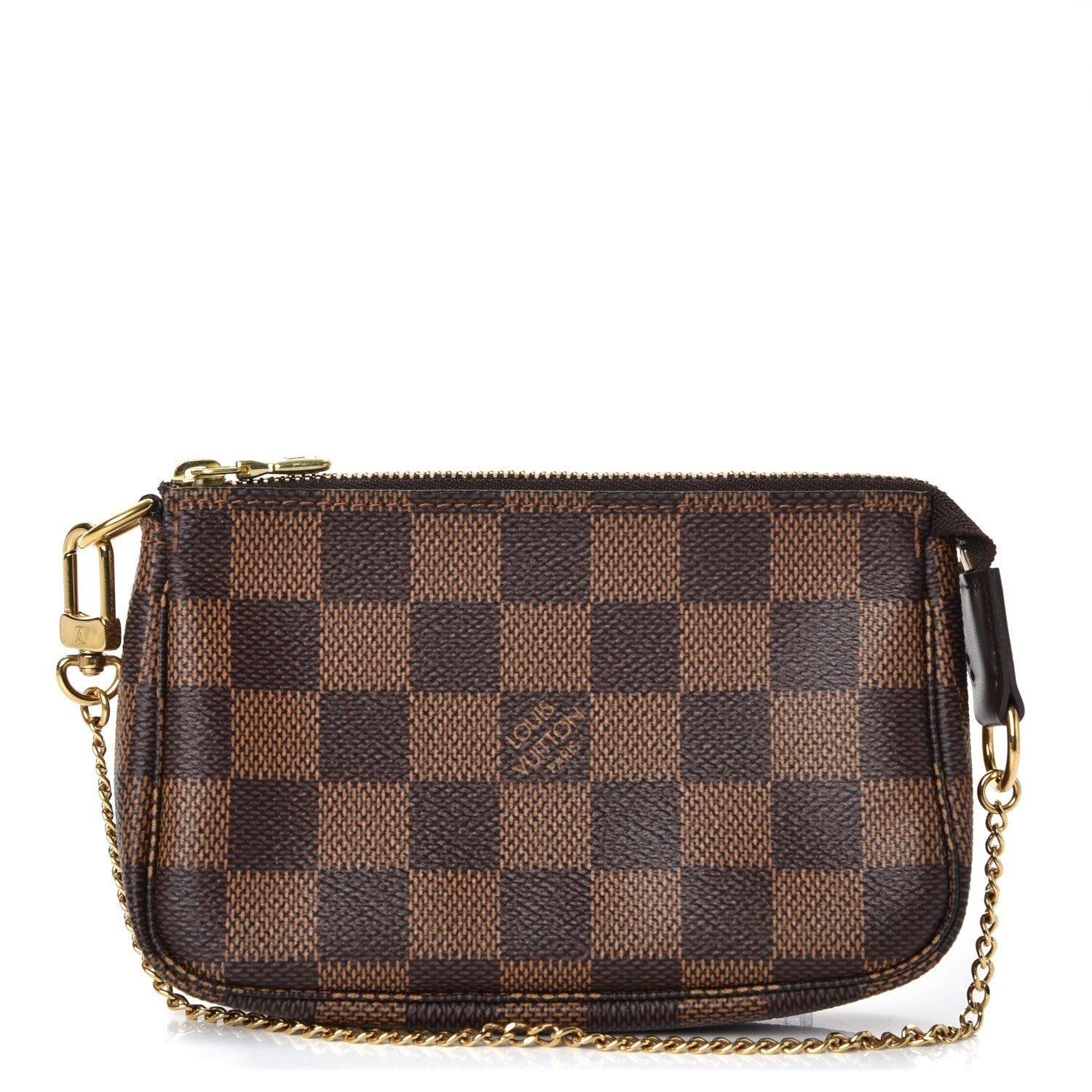 Louis Vuitton Damier Ebene Mini Pochette Accessories 1 of 8