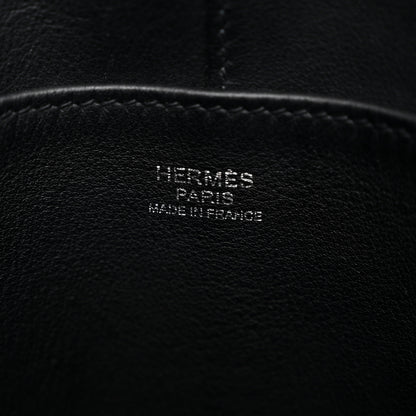 Hermes Evercolor Swift Sac Licol 19 Black Bleu Indigo Ambre Capucine 6 of 16