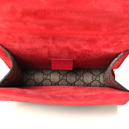 Gucci GG Supreme Monogram Mini Dionysus Shoulder Bag Hibiscus Red 4 of 4