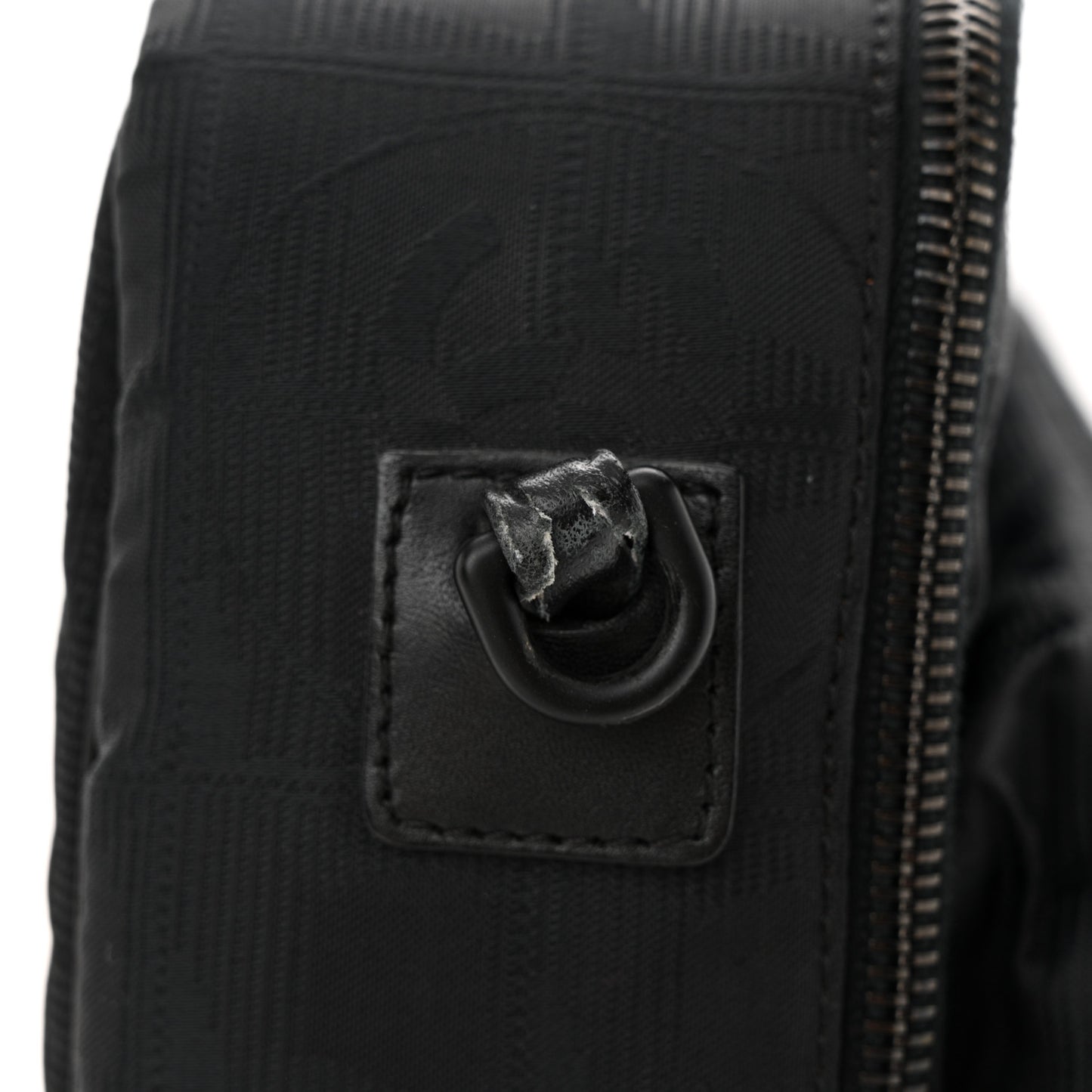 Nylon Travel Laptop Briefcase Black