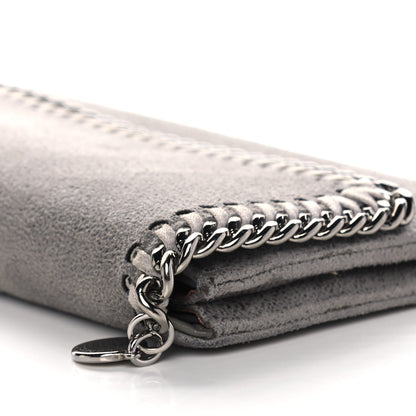 Stella McCartney Shaggy Deer Falabella Flap Wallet Grey 11 of 12