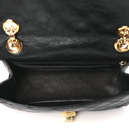 Chanel Aged Calfskin Quilted 2.55 Reissue Mini Flap Black 5 of 10