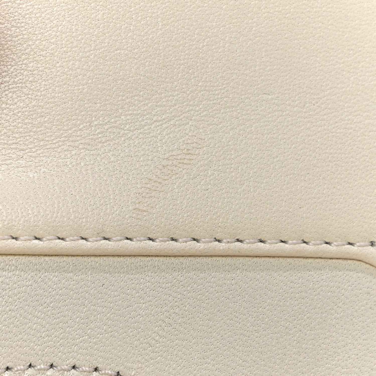 Chanel Sheepskin Quilted Vintage Mademoiselle Flap White 14 of 14