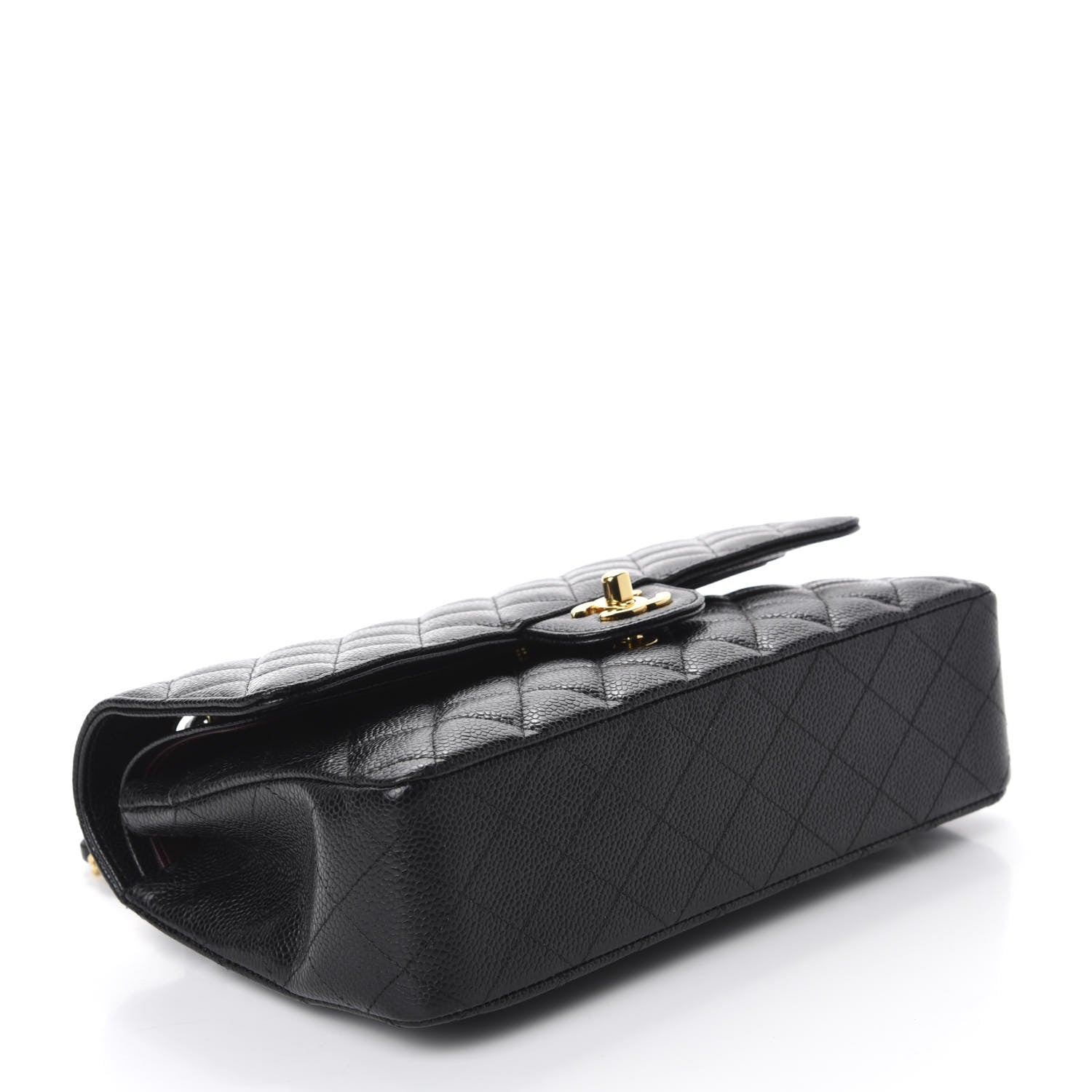 Chanel Caviar Quilted Medium Double Flap Black 4 of 11