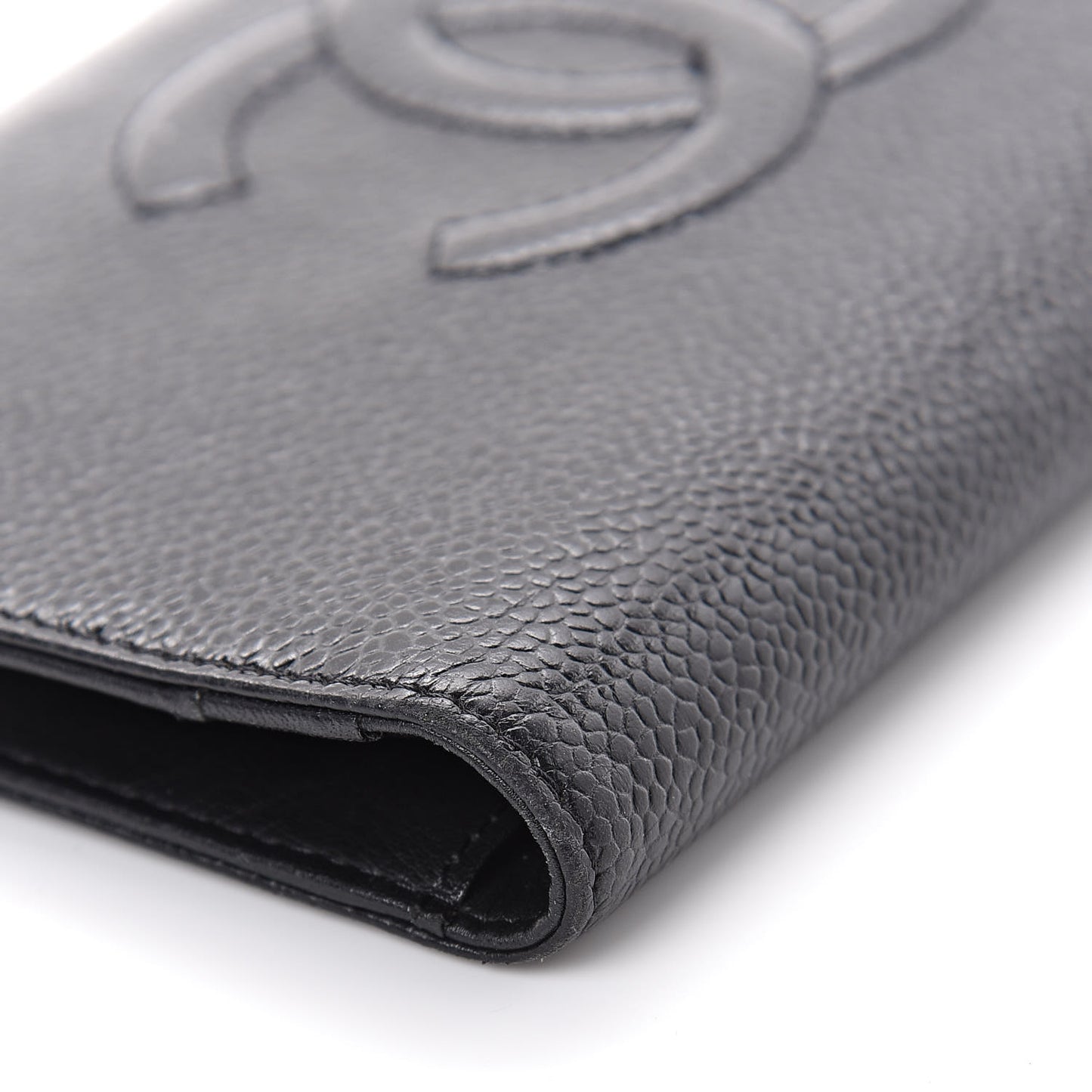Caviar Timeless CC Yen Wallet Black