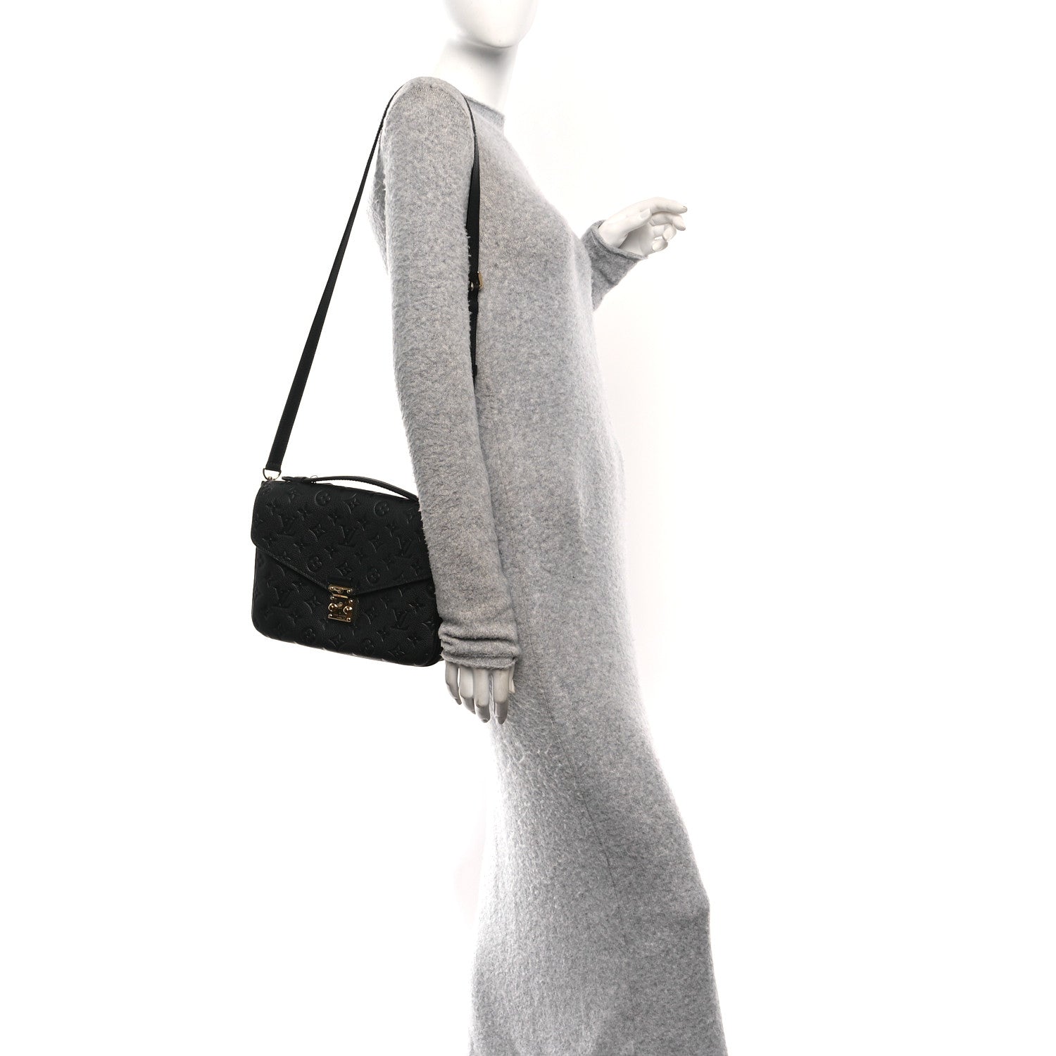 Louis Vuitton Empreinte Pochette Metis Black 2 of 11