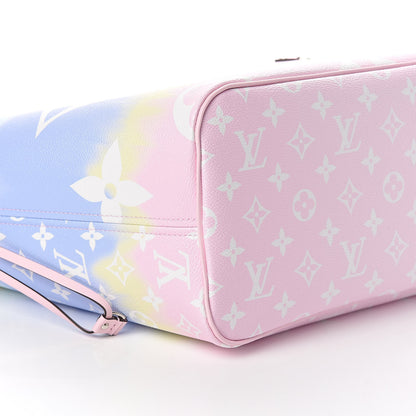 Louis Vuitton Monogram Escale Neverfull MM Pastel 8 of 9