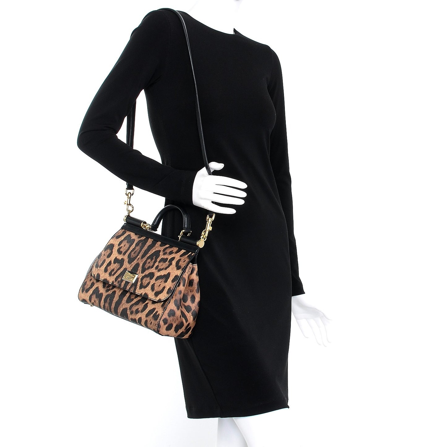 Leo Crepe Medium Miss Sicily Satchel Naturale