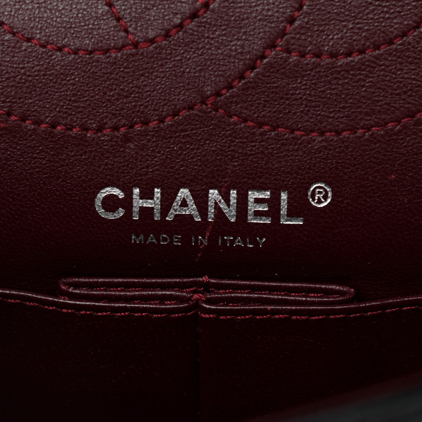Aged Calfskin Quilted 2.55 Reissue 225 Flap Black