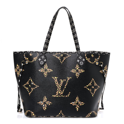 Louis Vuitton Monogram Giant Jungle Neverfull MM Black 1 of 13