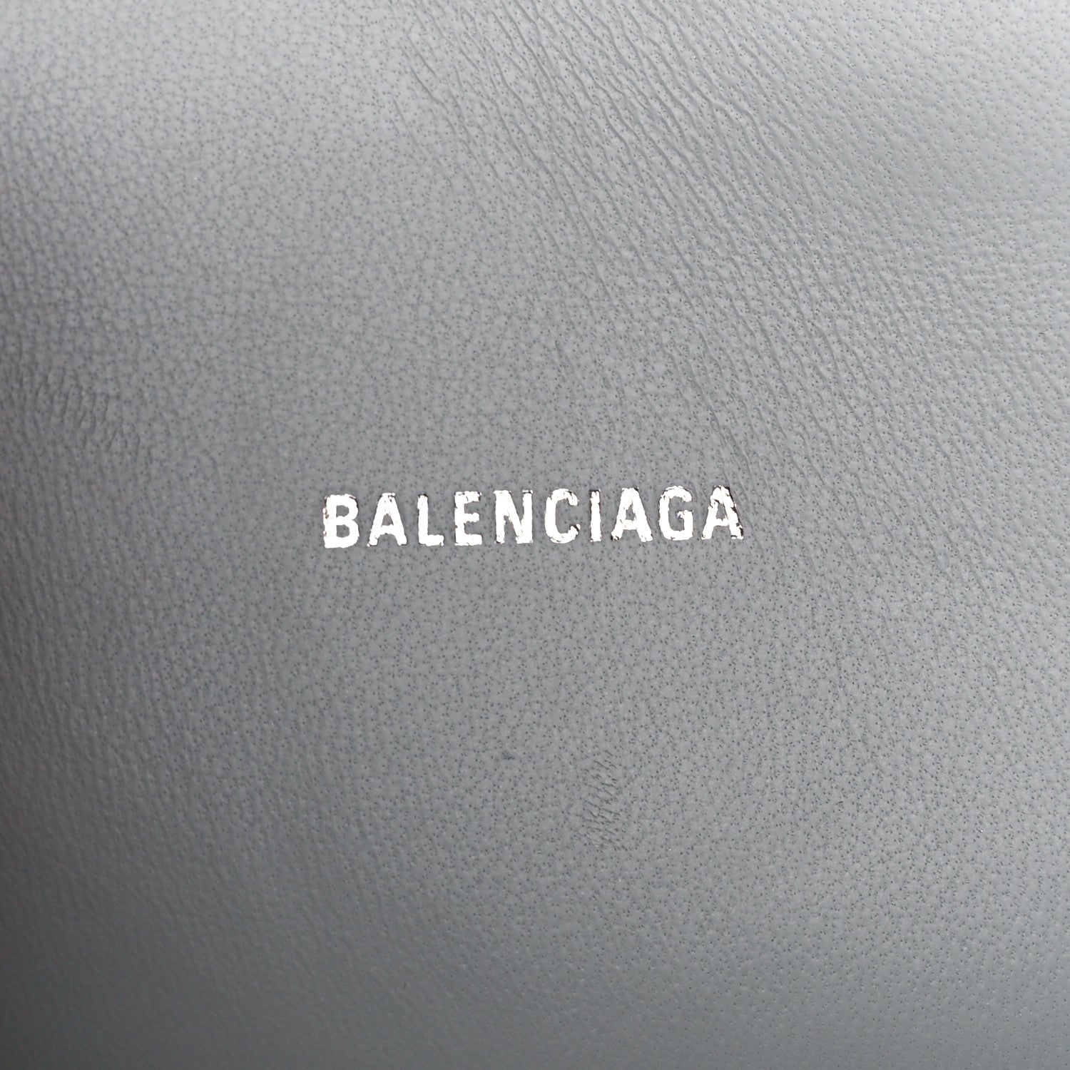 Balenciaga Sparkling Fabric Hourglass Top Handle Bag XS Silver 6 of 11