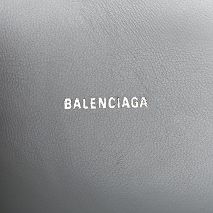 Balenciaga Sparkling Fabric Hourglass Top Handle Bag XS Silver 6 of 11