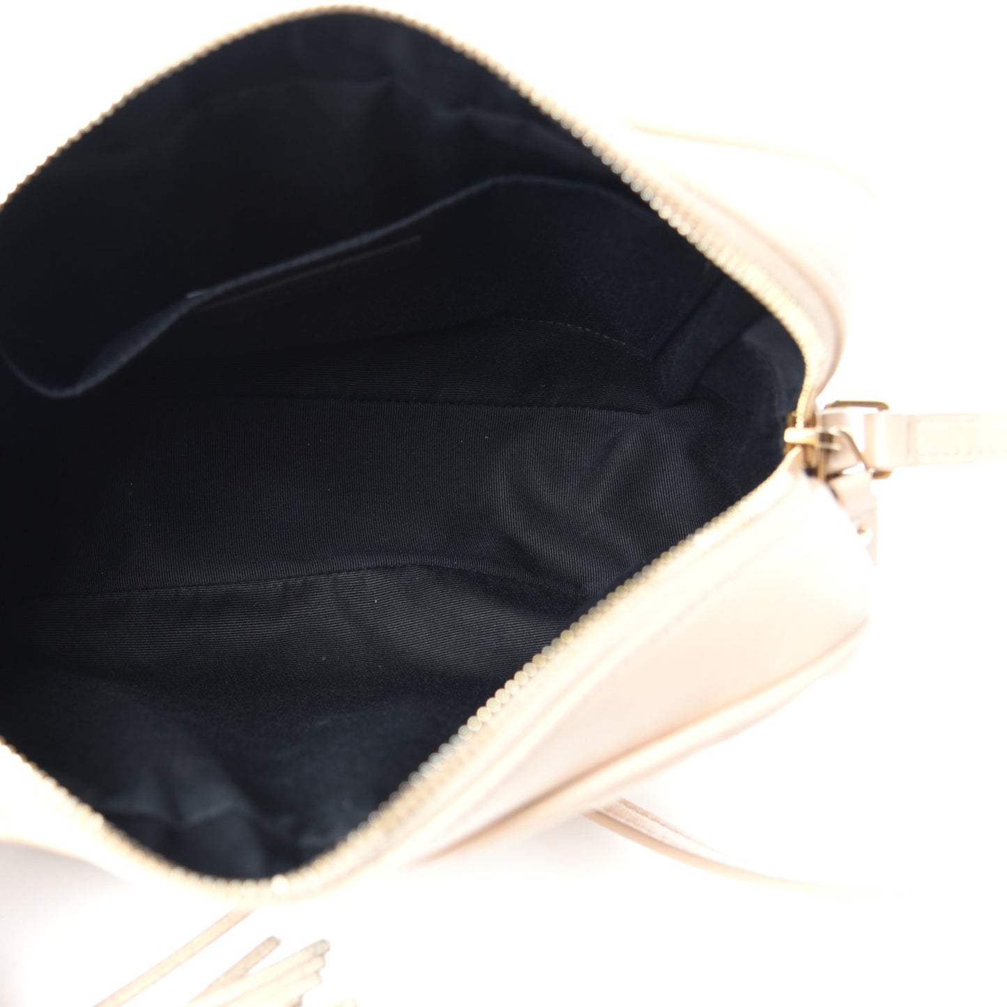 Calfskin Matelasse Lou Camera Bag Dark Latte