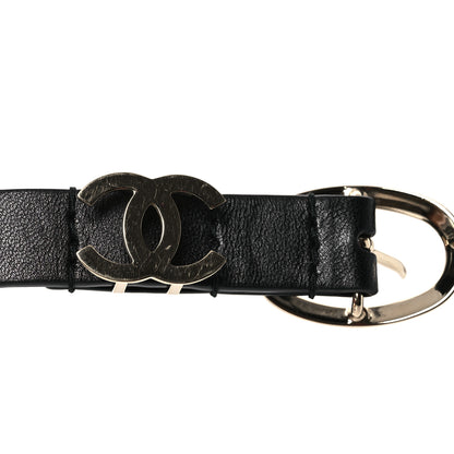 Chanel Lambskin CC Pearl Chain Belt 80 32 Black 8 of 8