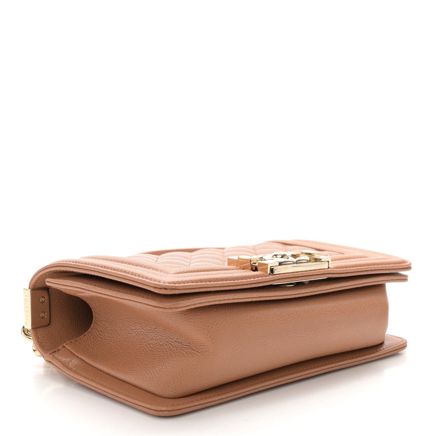 Chanel Caviar Quilted Small Boy Flap Brown 4 of 11