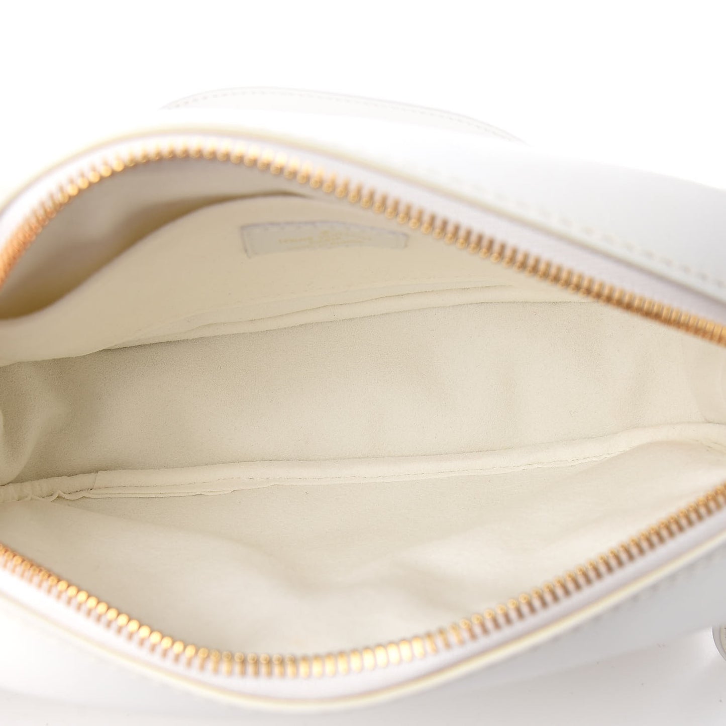 Calfskin New Wave Camera Bag White