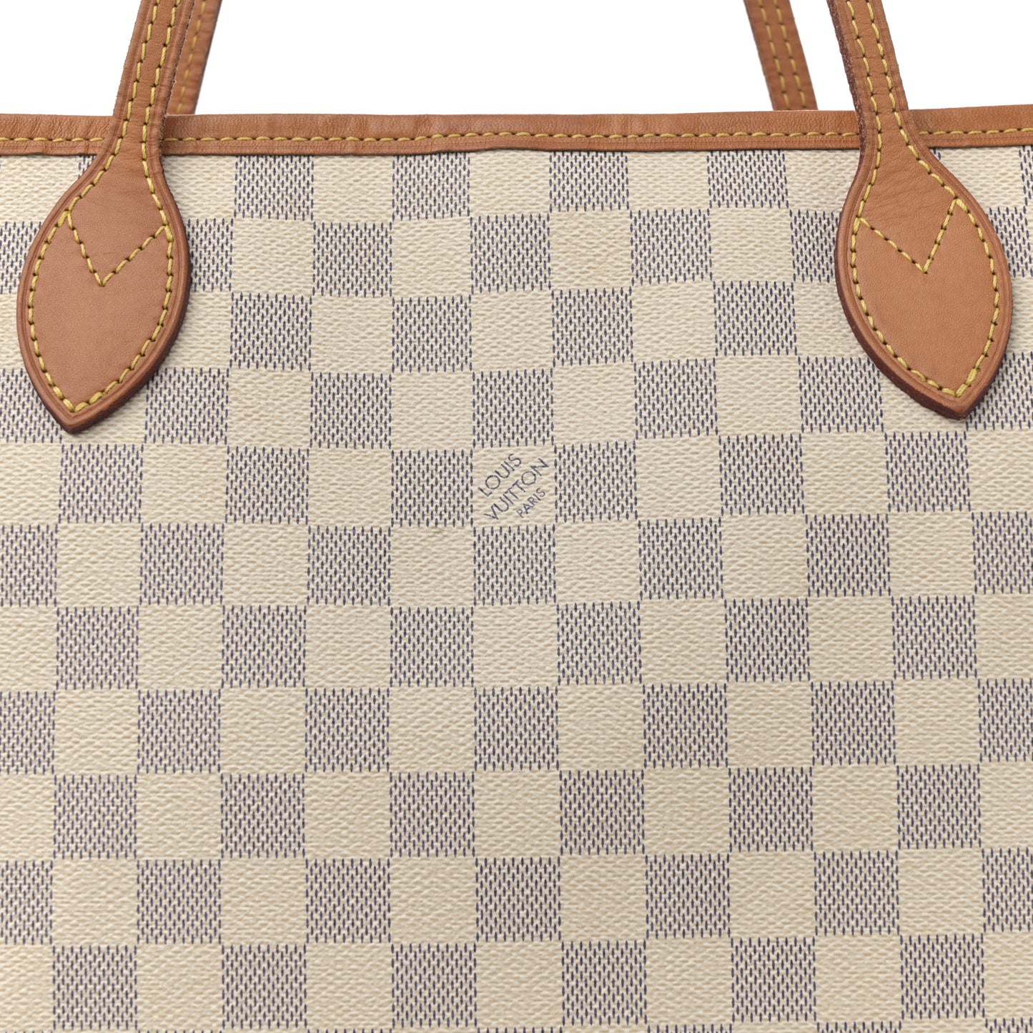 Damier Azur Neo Neverfull MM Rose Ballerine