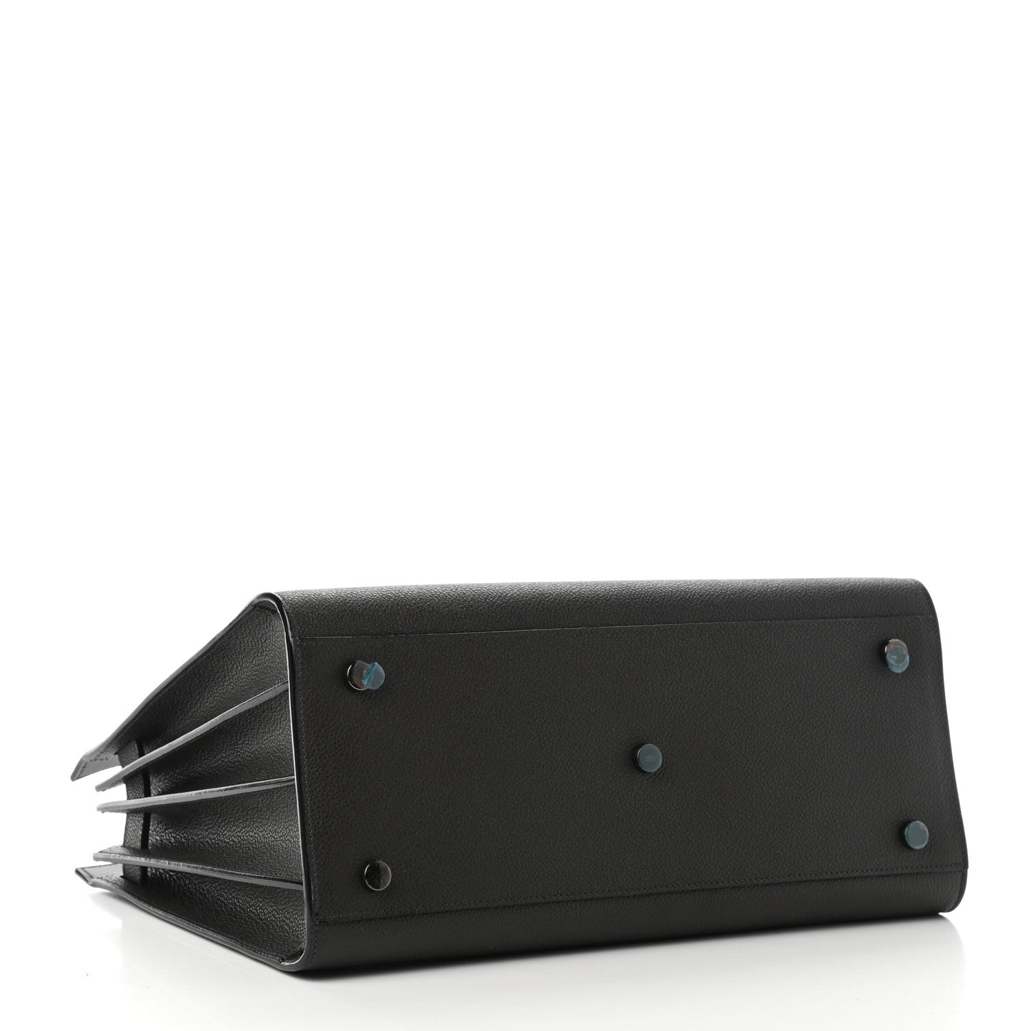 Saint Laurent Grained Calfskin Small Sac De Jour Black 4 of 9
