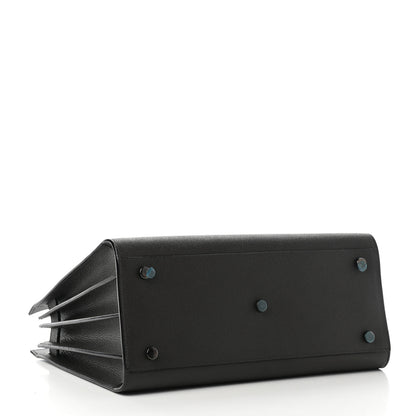 Saint Laurent Grained Calfskin Small Sac De Jour Black 4 of 9