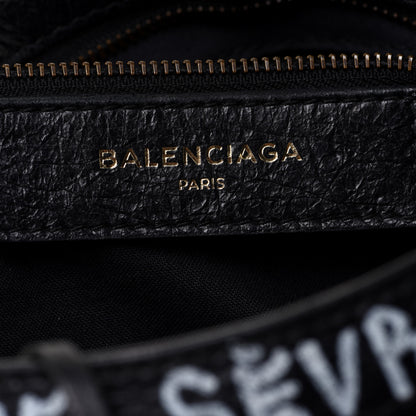 Balenciaga Agneau Graffiti All Over Classic Hardware S City Black Multicolor 5 of 10