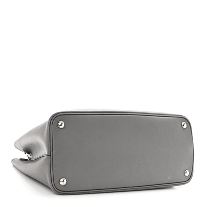 Prada Saffiano Cuir Medium Double Bag Marmo 4 of 13