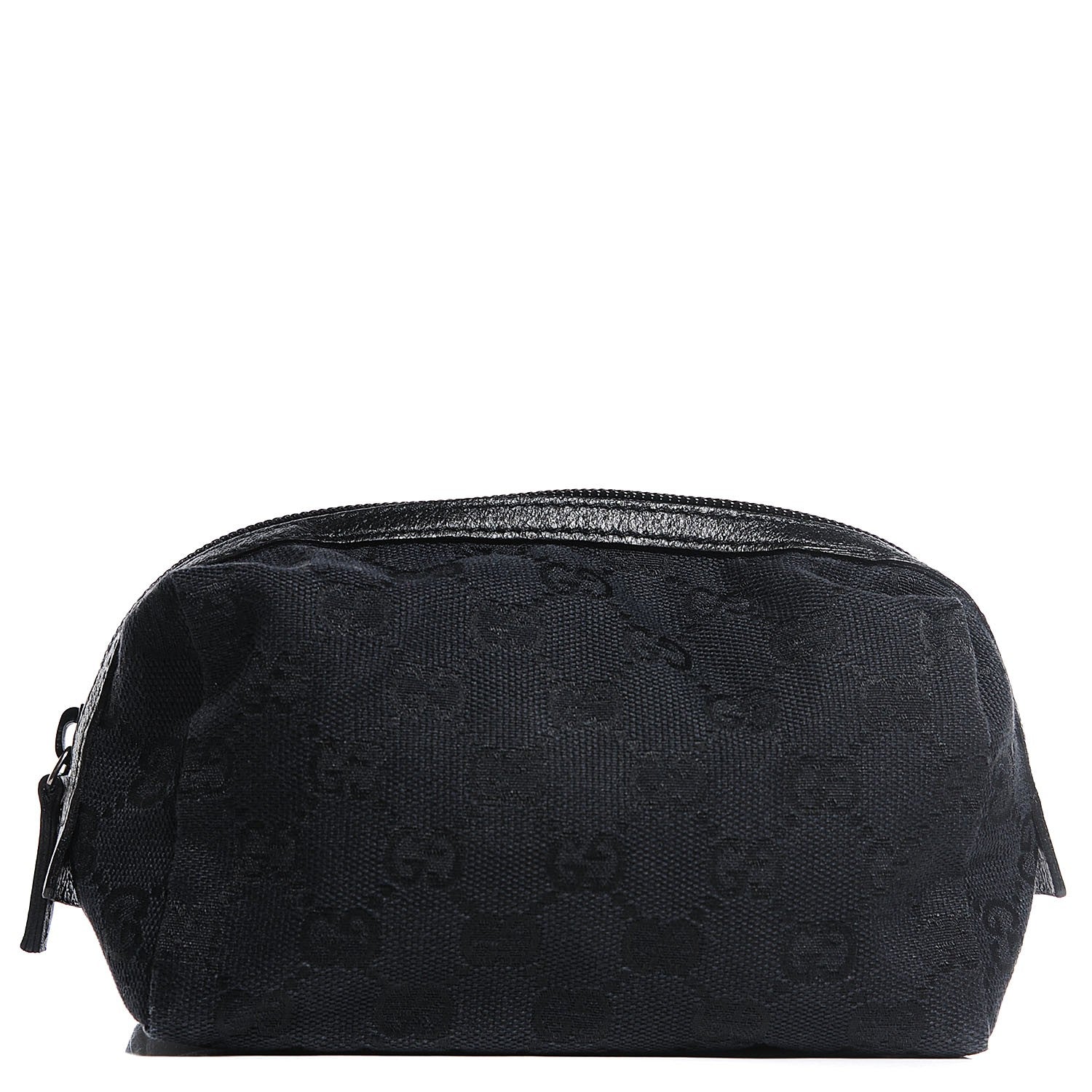 Gucci Monogram Large Cosmetic Case Black 1 of 7