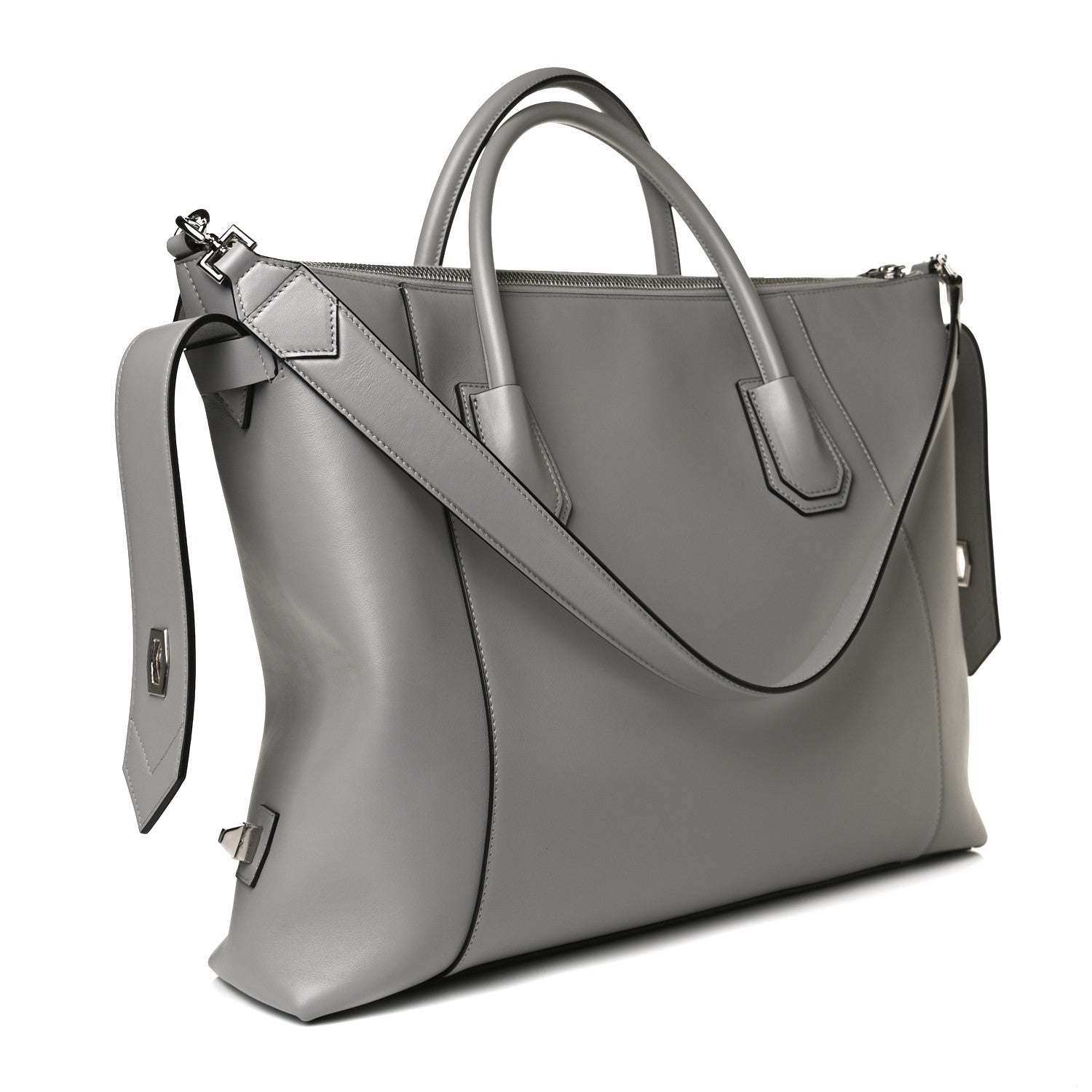 Givenchy Soft Calfskin Medium Soft Antigona Pearl Grey 4 of 14