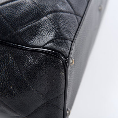Chanel Caviar Patent Large Bowler Black 14 of 16