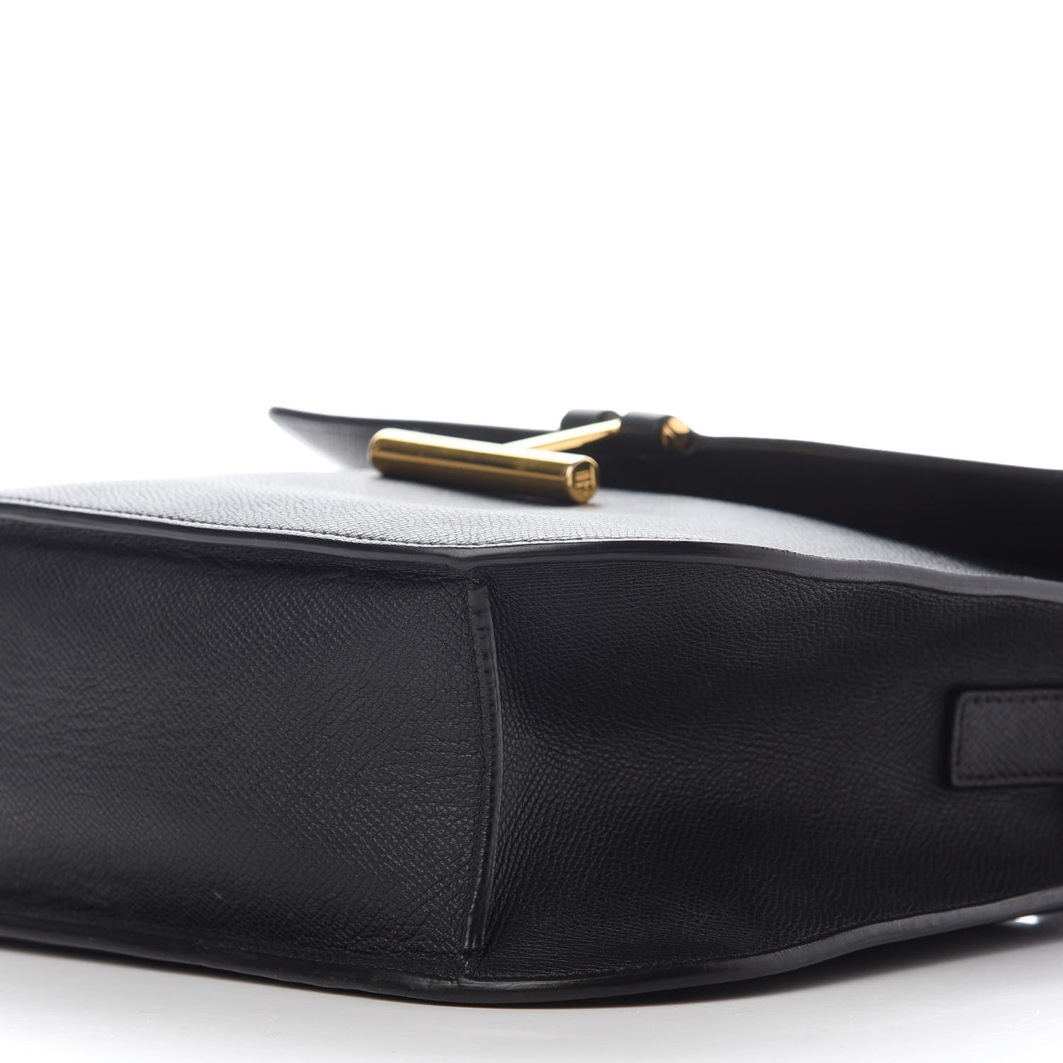Tom Ford Calfskin Large T Clasp Tara Crossbody Bag Black 7 of 8