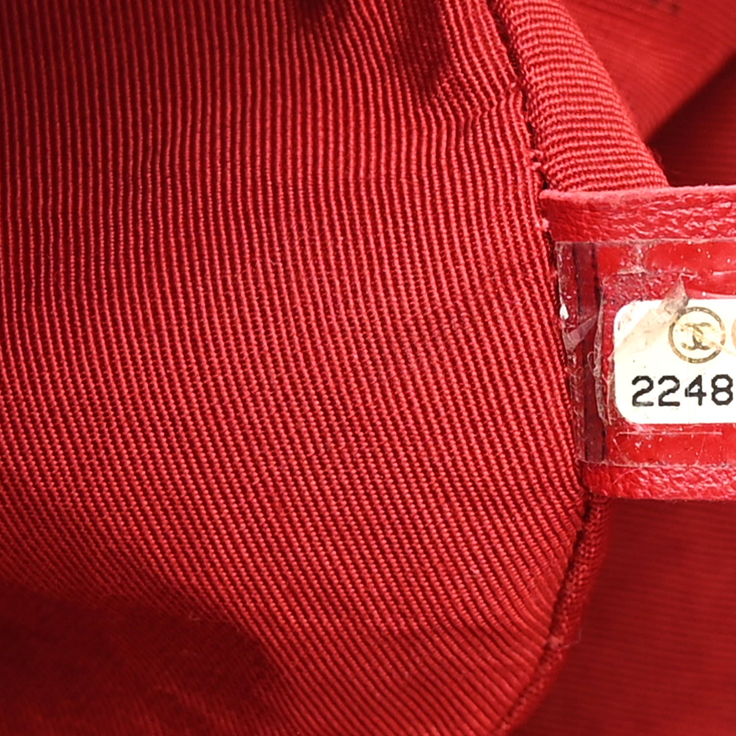 Chanel Crumpled Calfskin Quilted Small Casual Rock Flap Red 7 of 12