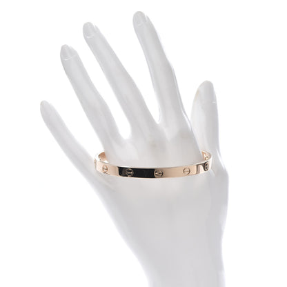Cartier 18K Pink Gold LOVE Bracelet 19 2 of 6