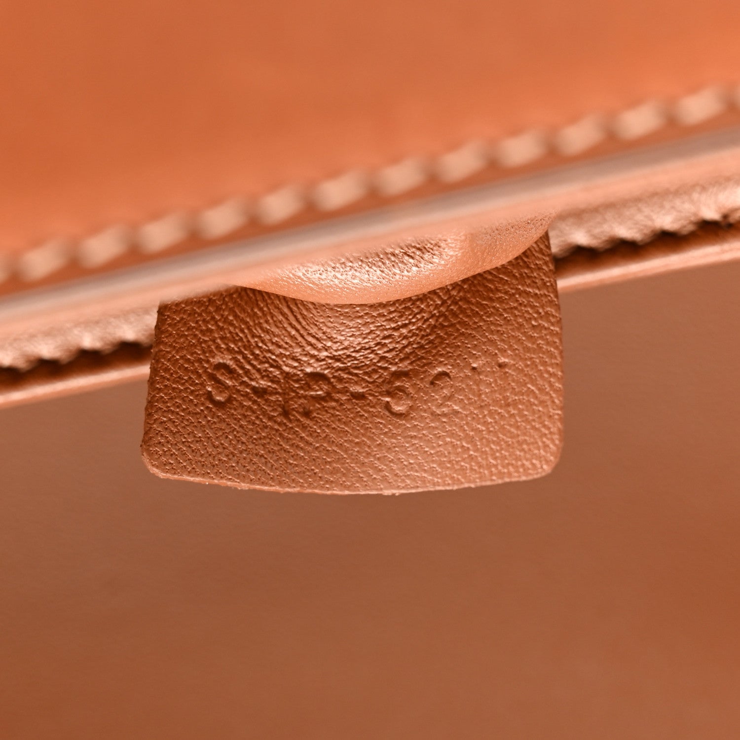 Celine Natural Calfskin Teen Triomphe Tan 10 of 13